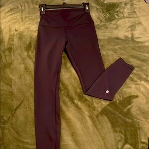 Lululemon Women's Black High-Waisted Leggings